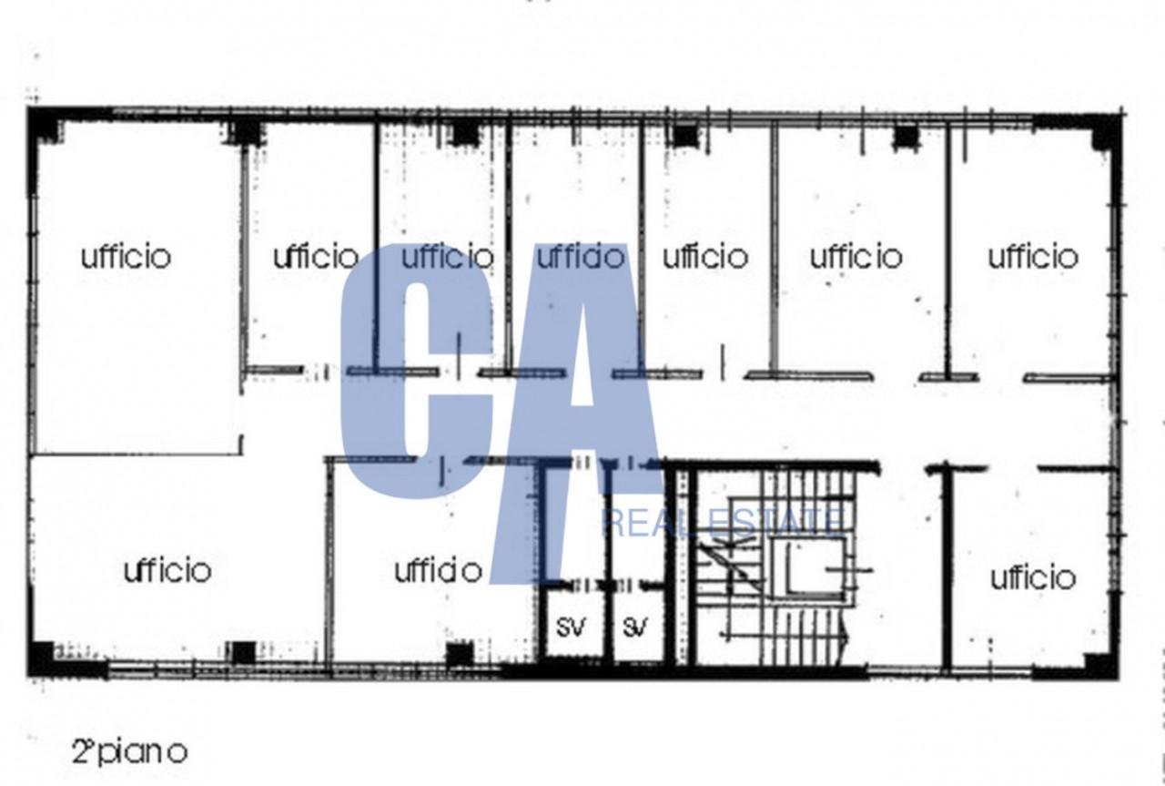 Ufficio in Via Londra, Segrate, {3} - Planimetria 1
