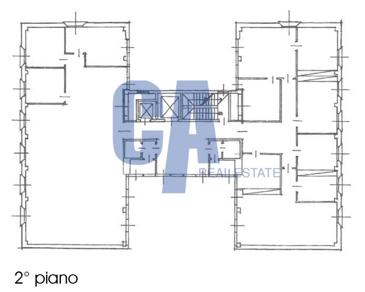 Ufficio in Via Tobagi, Peschiera Borromeo, {3} - Planimetria 1