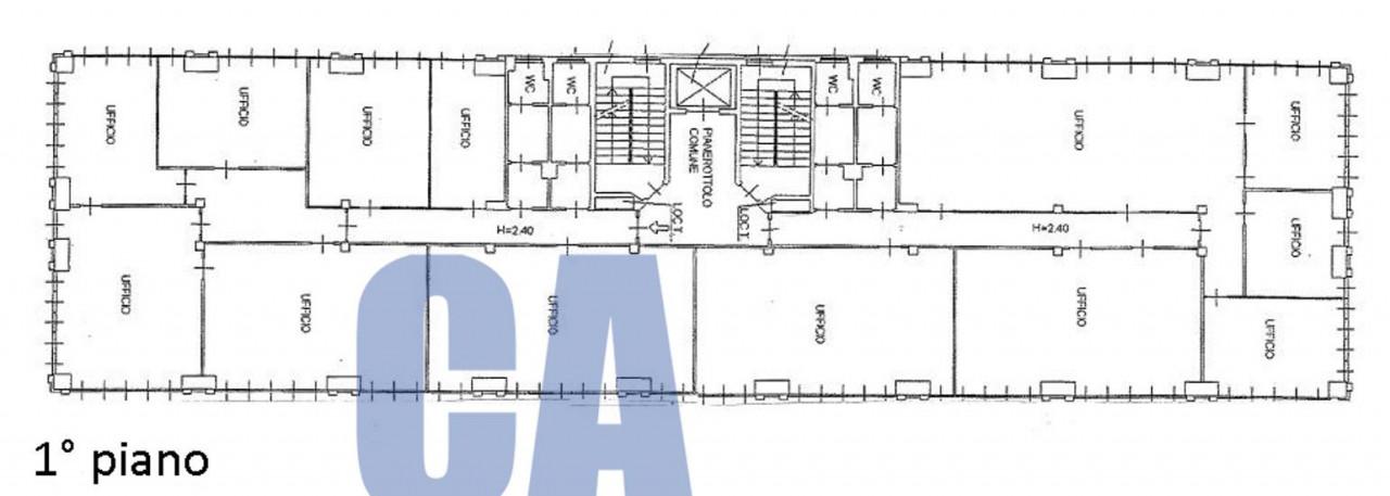 Ufficio in Via di Vittorio G., Segrate, {3} - Planimetria 1
