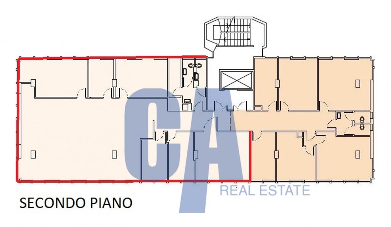 Ufficio in Via Verdi G., Caponago, {3} - Planimetria 1