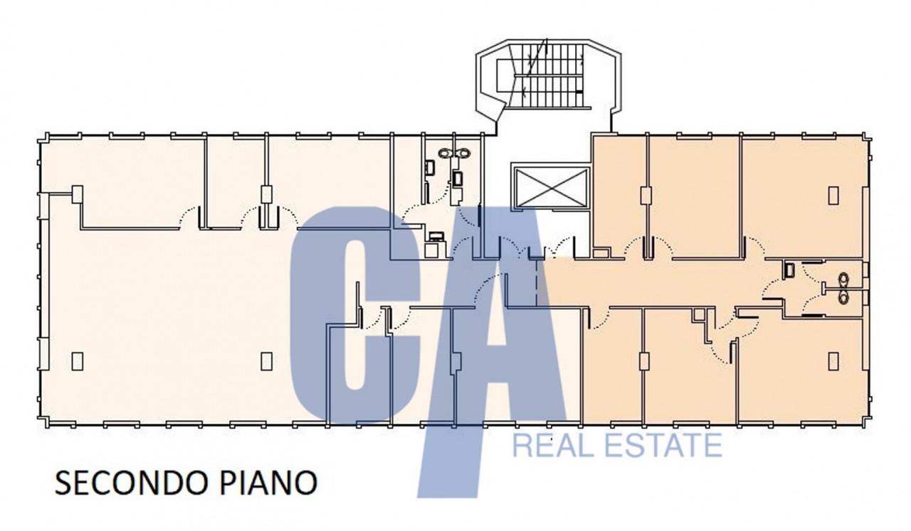 Ufficio in Via Verdi G., Caponago, {3} - Planimetria 1