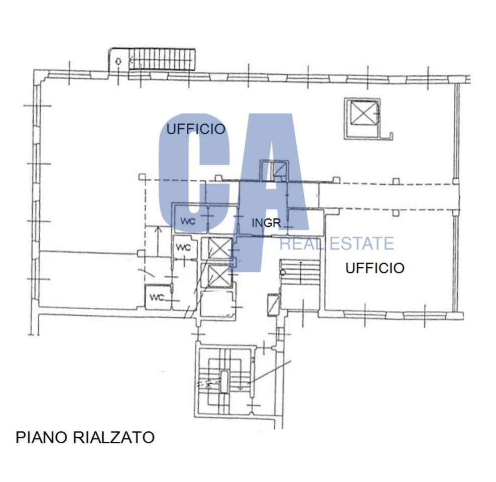 Ufficio in Via Roma, Segrate, {3} - Planimetria 1