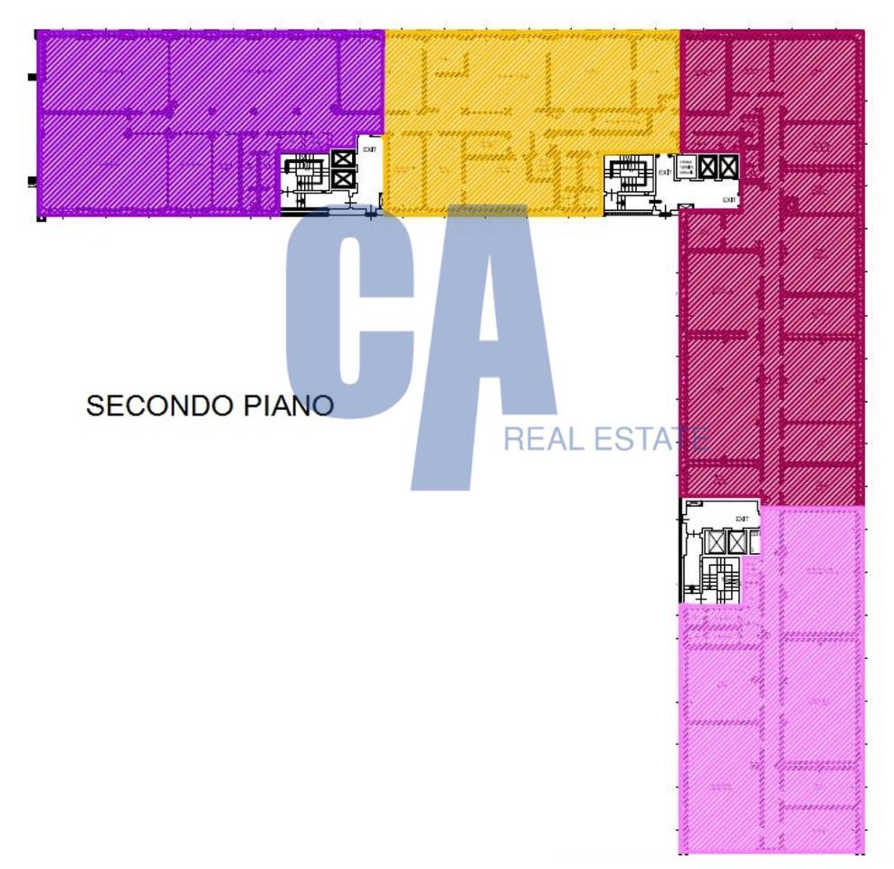 Ufficio in Via Roma, Segrate, {3} - Planimetria 1