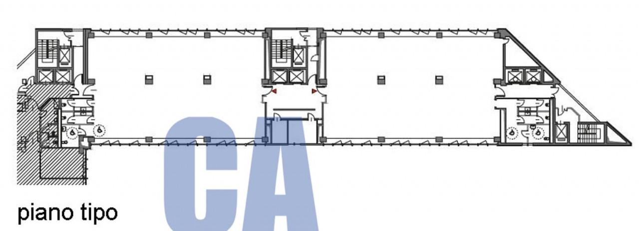 Ufficio in Via Vespucci a., Cologno Monzese, {3} - Planimetria 1
