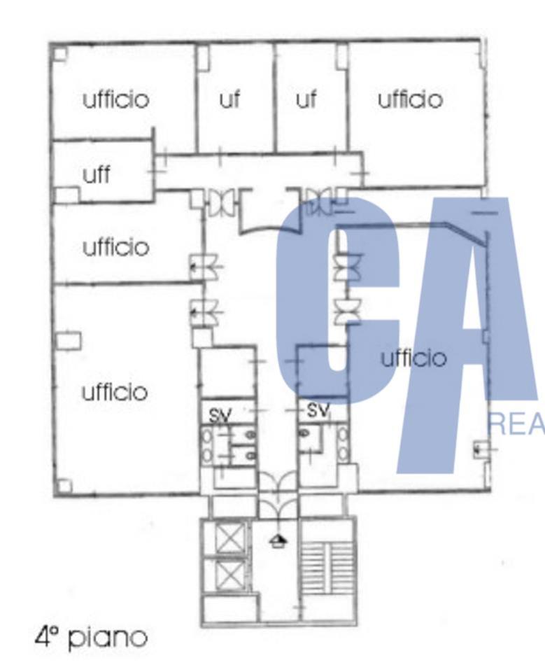 Ufficio in Strada Milano Fiori, Assago, {3} - Planimetria 1
