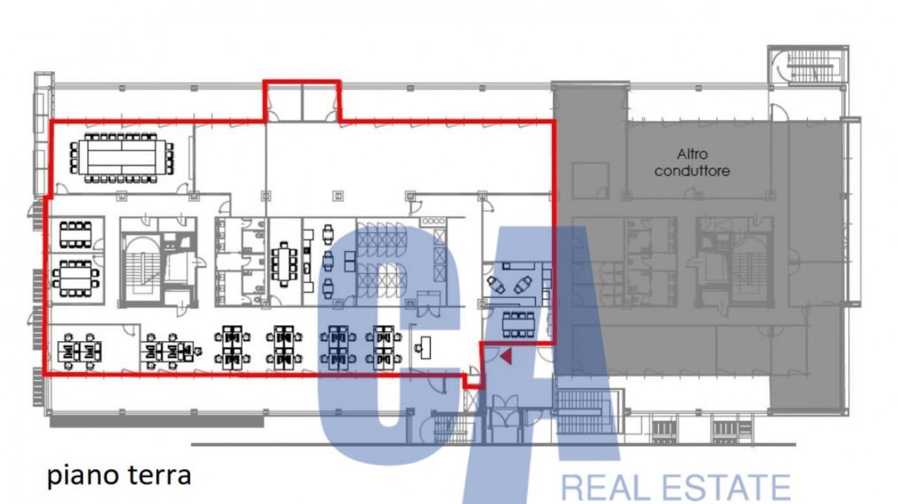 Ufficio in Via Mondadori, Segrate, {3} - Planimetria 1
