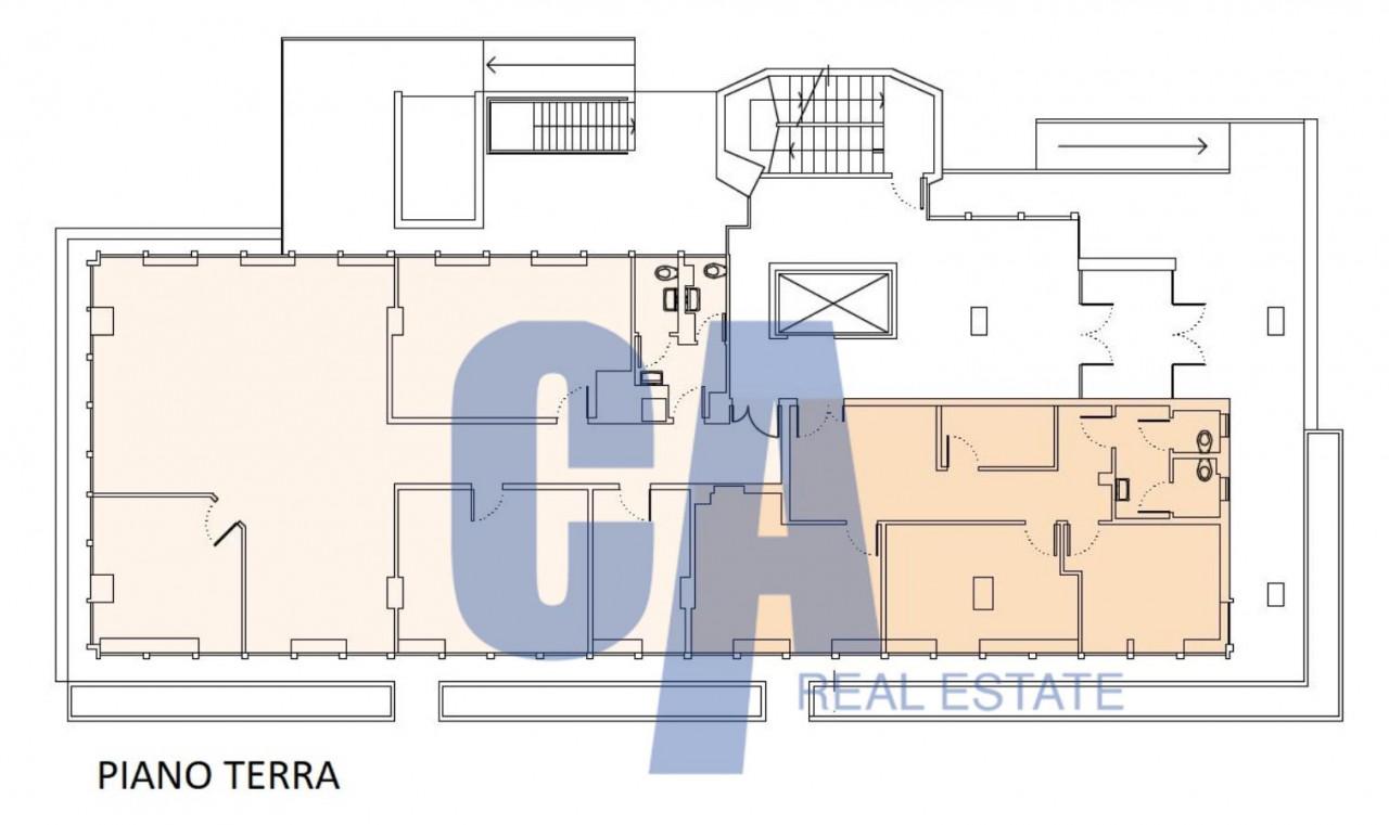Ufficio in Via Verdi G., Caponago, {3} - Planimetria 1