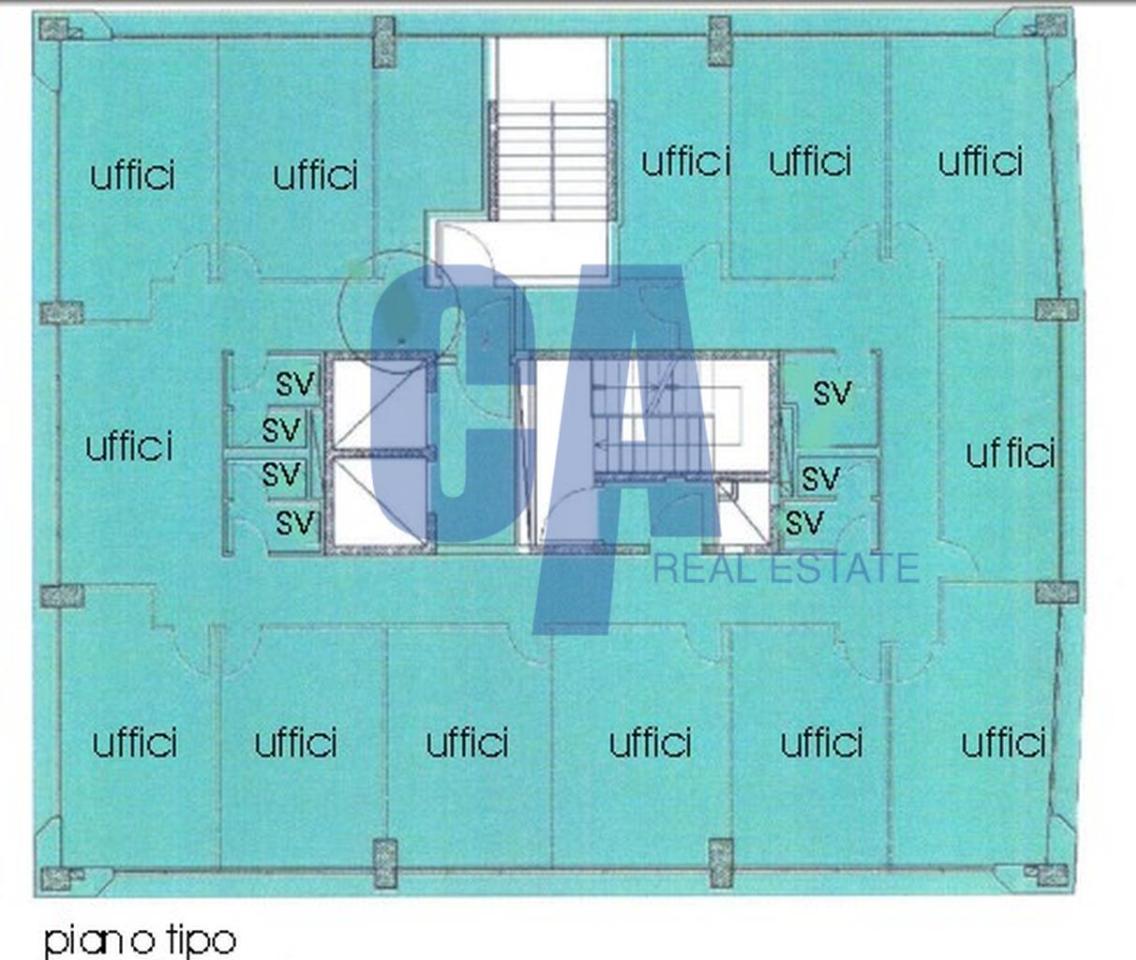 Ufficio in Via Italia, Sesto San Giovanni, {3} - Planimetria 1