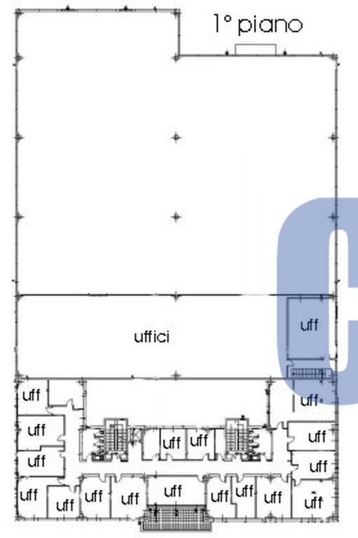 Magazzino in Via Bindelera, Brugherio, {3} - Planimetria 1