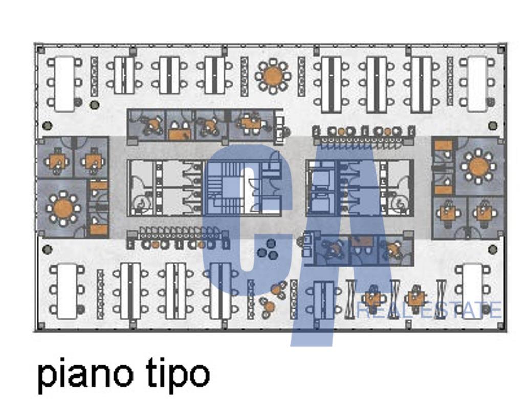 Ufficio in Via Kuliscioff Anna, Milano, {3} - Planimetria 1