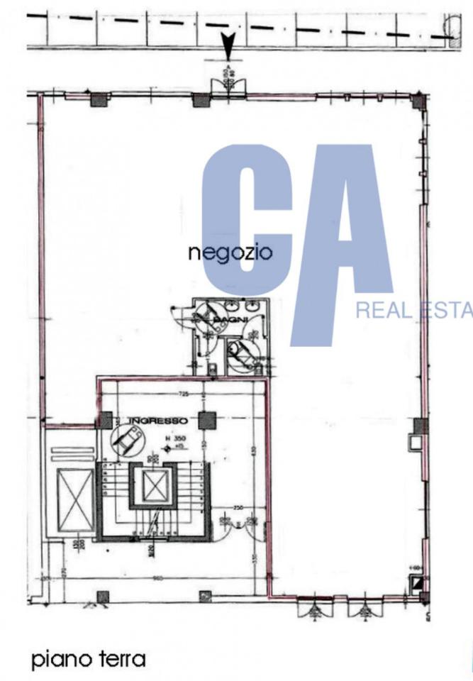 Negozio in Via Tobagi, Pessano Con Bornago, {3} - Planimetria 1