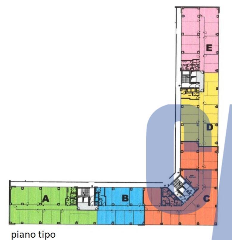 Ufficio in Via Cantore Gen., Sesto San Giovanni, {3} - Planimetria 1