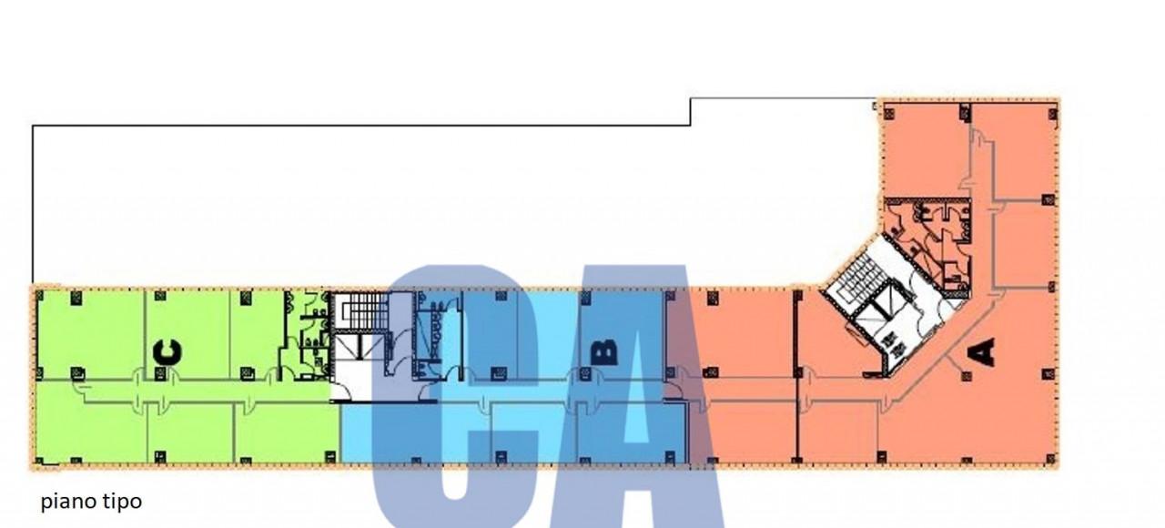 Ufficio in Via Acciaierie, Sesto San Giovanni, {3} - Planimetria 1