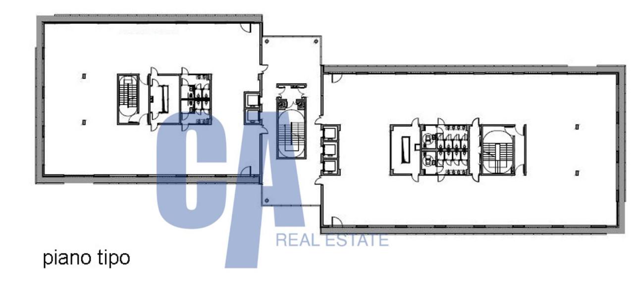 Ufficio in Via Italia, Sesto San Giovanni, {3} - Planimetria 1