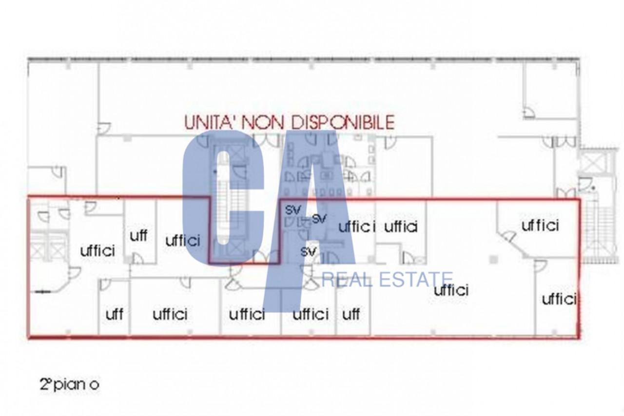 Ufficio in Via Gallarate, Milano, {3} - Planimetria 1