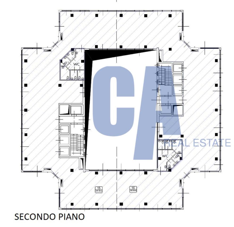 Ufficio in Via Milano, San Donato Milanese, {3} - Planimetria 1
