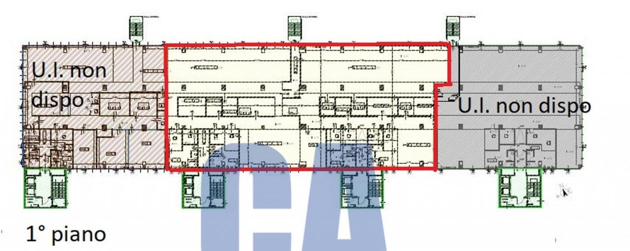Ufficio in Strada Milano Fiori, Assago, {3} - Planimetria 1