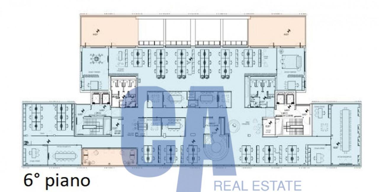 Ufficio in Via Sile, Milano, {3} - Planimetria 1