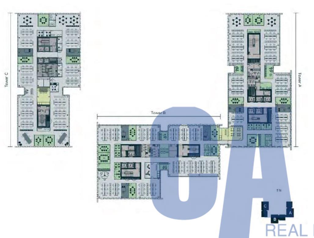 Ufficio in Via Kuliscioff Anna, Milano, {3} - Planimetria 1