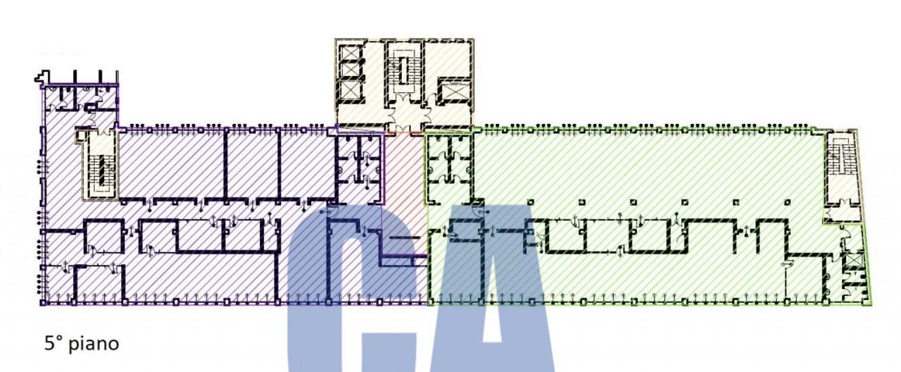 Ufficio in Via Bovisasca, Milano, {3} - Planimetria 1