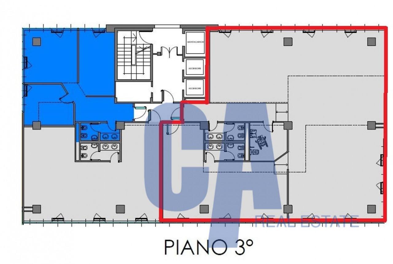 Ufficio in Via della Vignolina, Agrate Brianza, {3} - Planimetria 1