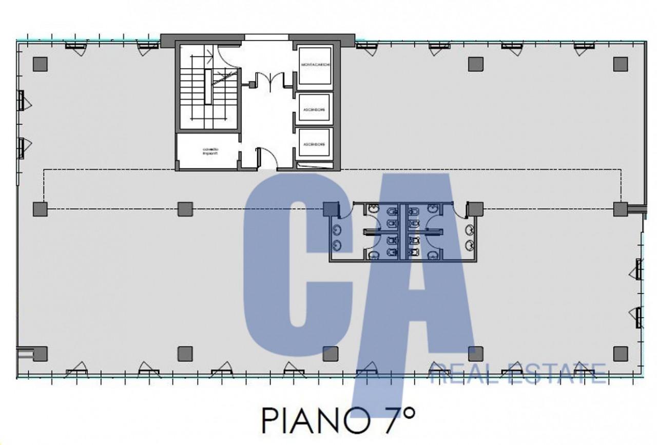 Ufficio in Via della Vignolina, Agrate Brianza, {3} - Planimetria 1