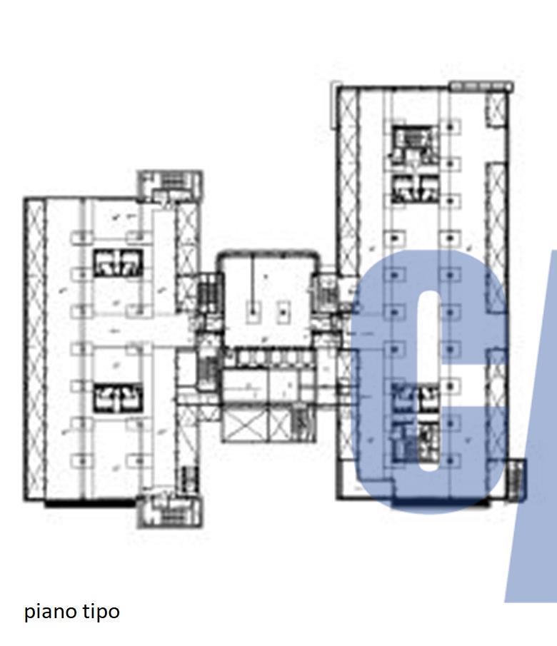 Ufficio in Via Mondadori, Segrate, {3} - Planimetria 1