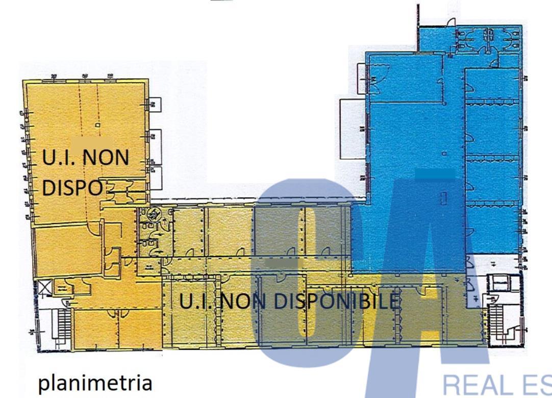 Ufficio in Viale Certosa, Milano, {3} - Planimetria 1