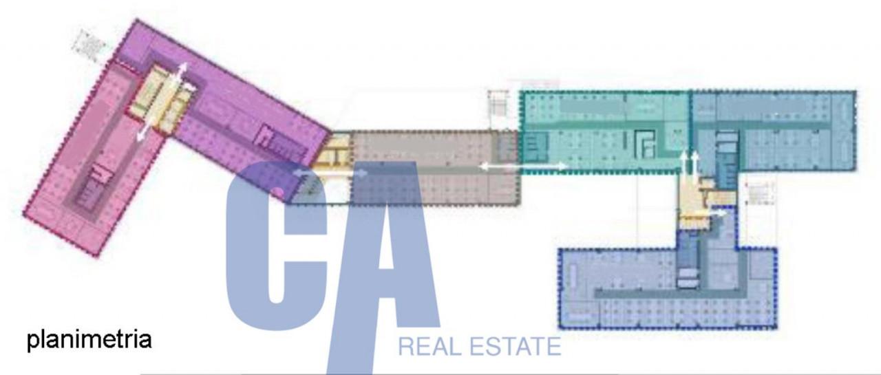 Ufficio in Via Mondadori, Segrate, {3} - Planimetria 1
