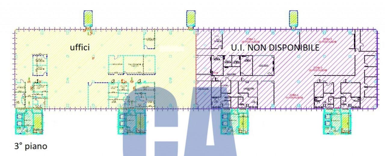 Ufficio in Strada Milano Fiori, Assago, {3} - Planimetria 1