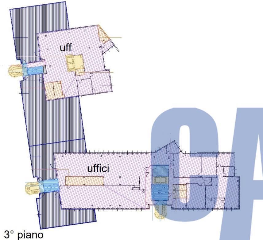 Ufficio in Piazza Maestri del Lavoro, Cernusco Sul Naviglio, {3} - Planimetria 1