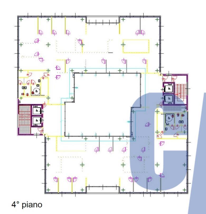 Ufficio in Via Venticinque Aprile, San Donato Milanese, {3} - Planimetria 1