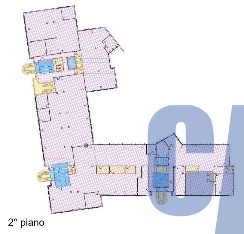 Ufficio in Piazza Maestri del Lavoro, Cernusco Sul Naviglio, {3} - Planimetria 1