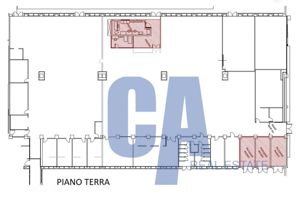 Laboratorio in Via Campania, Monza, {3} - Planimetria 1