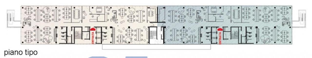 Ufficio in Via Venticinque Aprile, San Donato Milanese, {3} - Planimetria 1