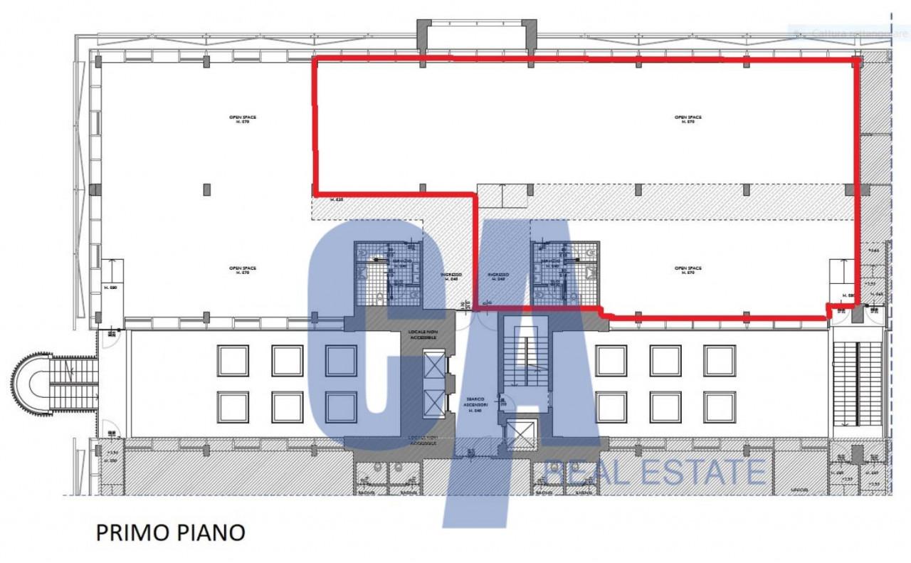 Ufficio in Via Milano, Cassina De' Pecchi, {3} - Planimetria 1