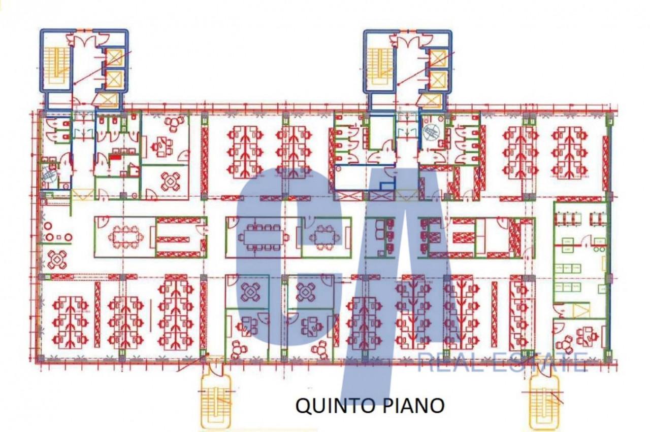 Ufficio in Strada Milano Fiori, Assago, {3} - Planimetria 1