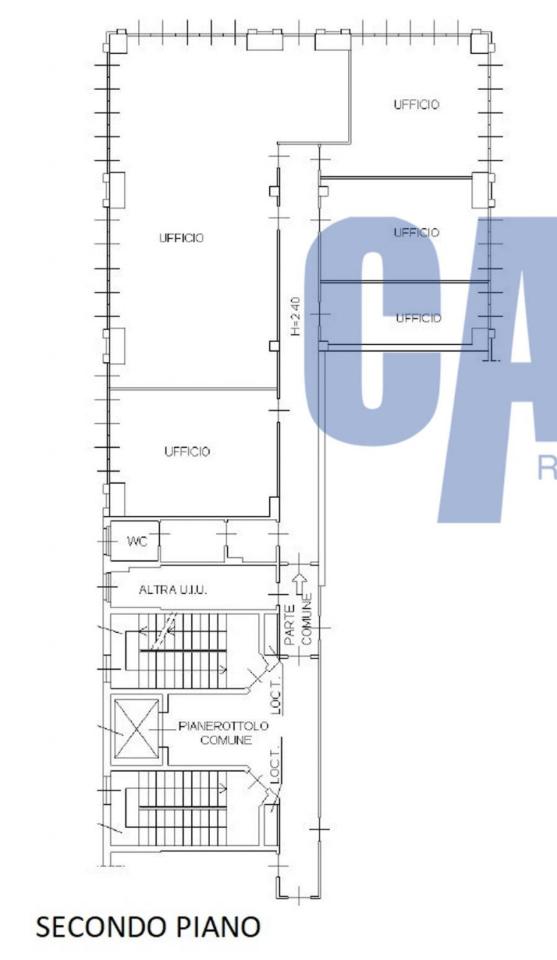 Ufficio in Via di Vittorio G., Segrate, {3} - Planimetria 1