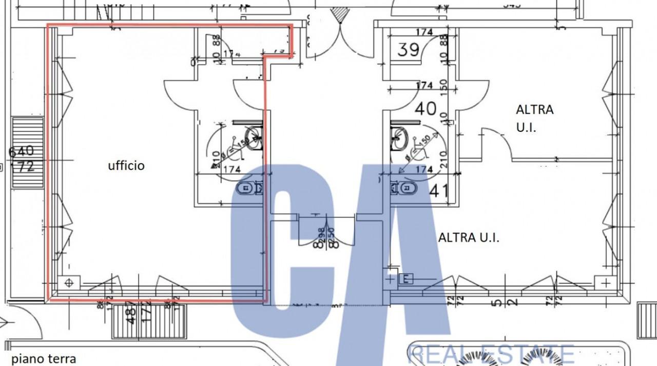 Ufficio in Via Burona, Vimodrone, {3} - Planimetria 1