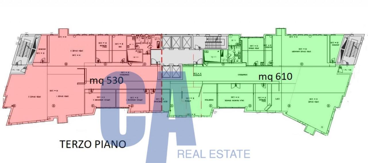 Ufficio in Strada Milano Fiori, Assago, {3} - Planimetria 1
