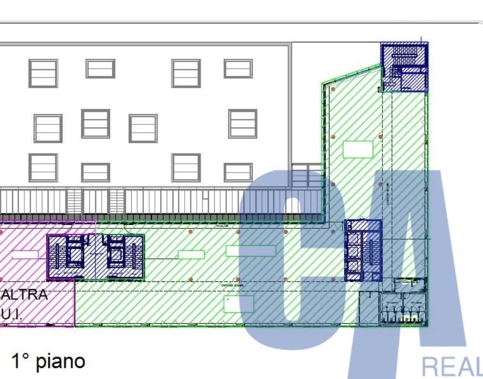 Ufficio in Viale Sarca, Milano, {3} - Planimetria 1