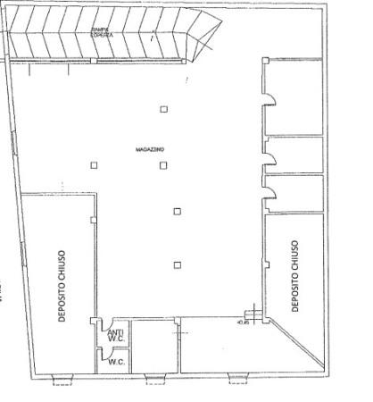 Magazzino in Via Tuscolana 692, Roma, {3} - Planimetria 1