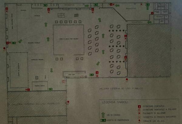 Palestra in , Ponsacco, {3} - Planimetria 1