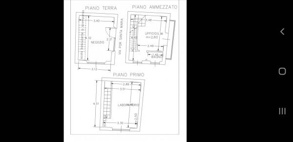 Gioielleria in Via Lambertesca 5, Firenze, {3} - Planimetria 1