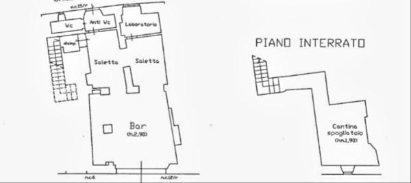 Bar in , Firenze, {3} - Planimetria 1
