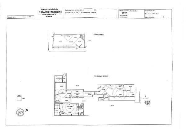 Negozio in Via Cavour 92, Firenze, {3} - Planimetria 1