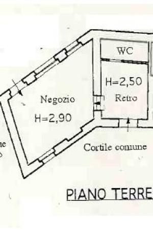 Negozio in Corso Pavia, Vigevano, {3} - Planimetria 1