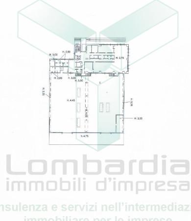 Capannone in Via Galileo Galilei, Brignano Gera D'Adda, {3} - Planimetria 1