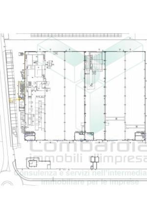 Capannone in , Dalmine, {3} - Planimetria 1