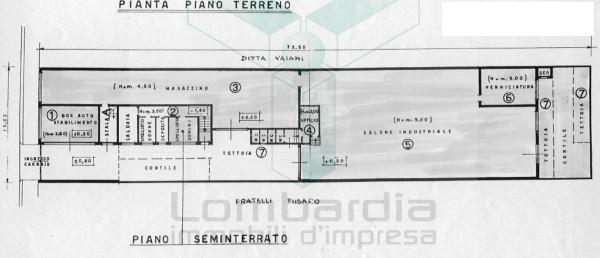 Capannone in Via Leonardo da Vinci, Corsico, {3} - Planimetria 1